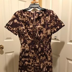 Alex Marie (Dillards) multicolored dress, size 4